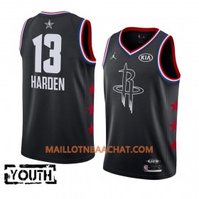 Maillot NBA Houston Rockets James Harden 13 2019 All-Star Jordan Brand Noir Swingman - Enfant